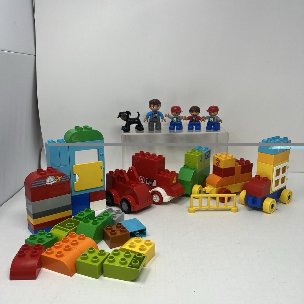 LEGO DUPLO Lot Figures People Vehicles Building Blocks Bricks Toddler Toy